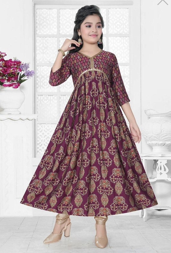 Arhams Designer Kurtis - First Rakhi after marriage or is it a mini wedding  to attend? Get Gorgeous with our Kalamkari print on heavy Zarna Fabric! A  beautiful Trendsetter anarkali set with