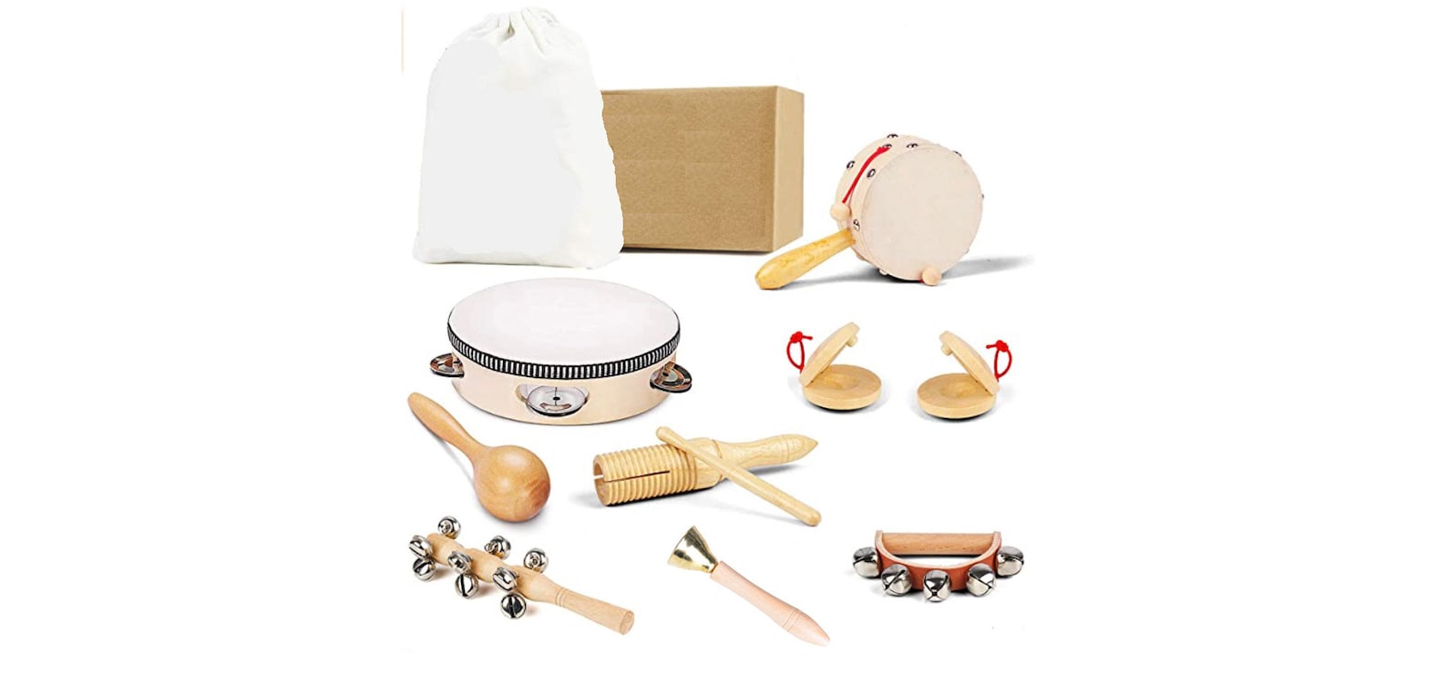 Montessori Wooden Music Kit Musical Instruments Wooden Etsy