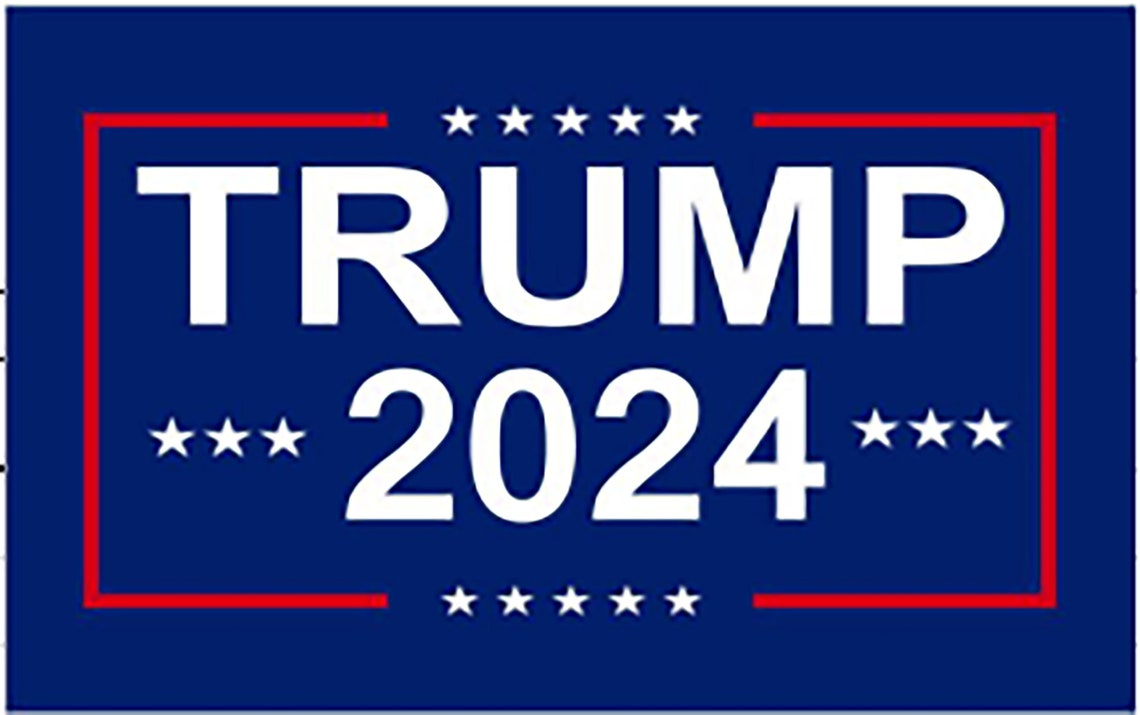 Donald Trump 2024 3x5 Ft Black Polyester Flag with Heavy Brass Etsy