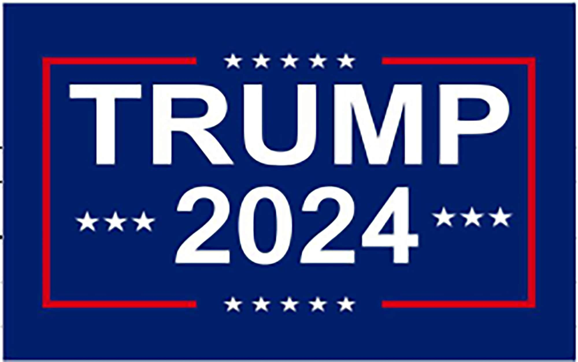 Donald Trump 2024 3x5 Ft Black Polyester Flag With Heavy Brass Etsy