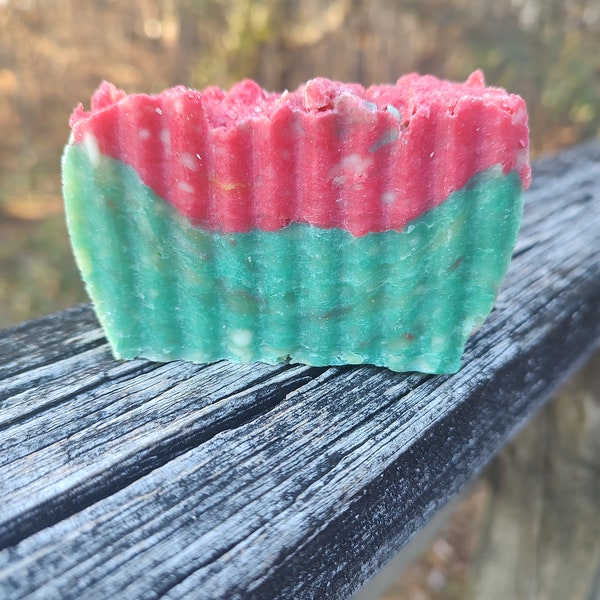 WATERMELON WONDERLAND Premium Homemade Soap Bar fruity great lather and conditioning