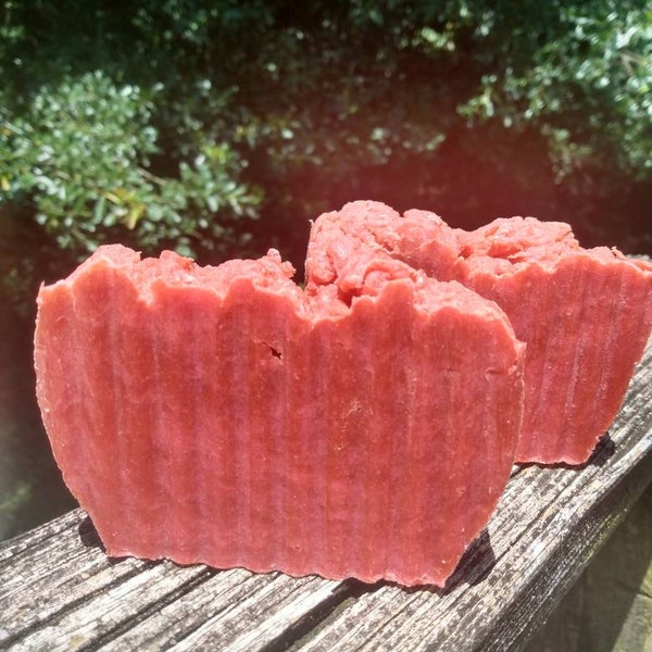 WILD CHERRY Premium Homemade Soap Bar 4oz fresh fruity Cherry Berry irresistible clean moisturizing