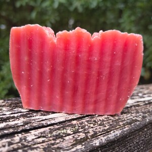 JUICY APPLE Tvål, Hantverksmässig varm processtvål, Lyxig parfymerad kroppsdel, Fruktig hemlagad tvål, Present till henne, Naturligt krämigt lödder