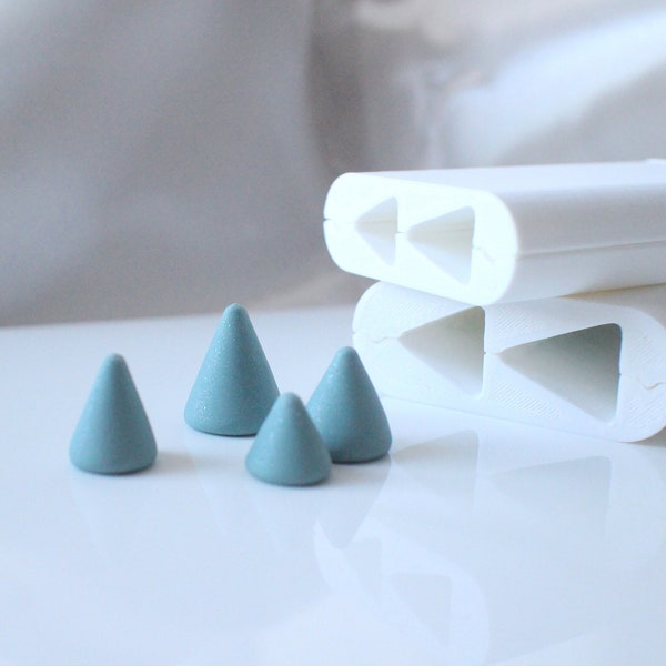 Polymer Clay Cone Shape Bead Roller | Cone in 9mm, 12mm, 15mm | custom bead roller | size and shape can be personalized