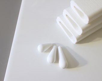 Polymer Clay Teardrop Shape Bead Roller 20mm, 25mm, 30mm | custom bead roller | size and shape can be personalized