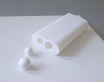Polymer Clay Round Shape Bead Roller 8mm, 10mm, 12mm, 14mm | custom bead roller | size and shape can be personalized
