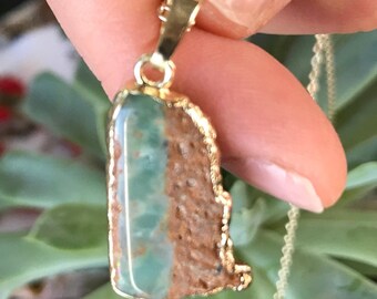 Gemstone For Jewelry Chrysoprase Fancy Long Taper Shape Bead Necklace Chrysoprase Necklace 12mm To 22mm 13 Inches Strand