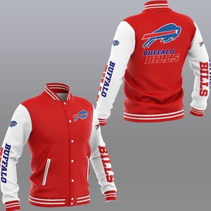 buffalo bills baseball jacket nfl bills nfl logo full