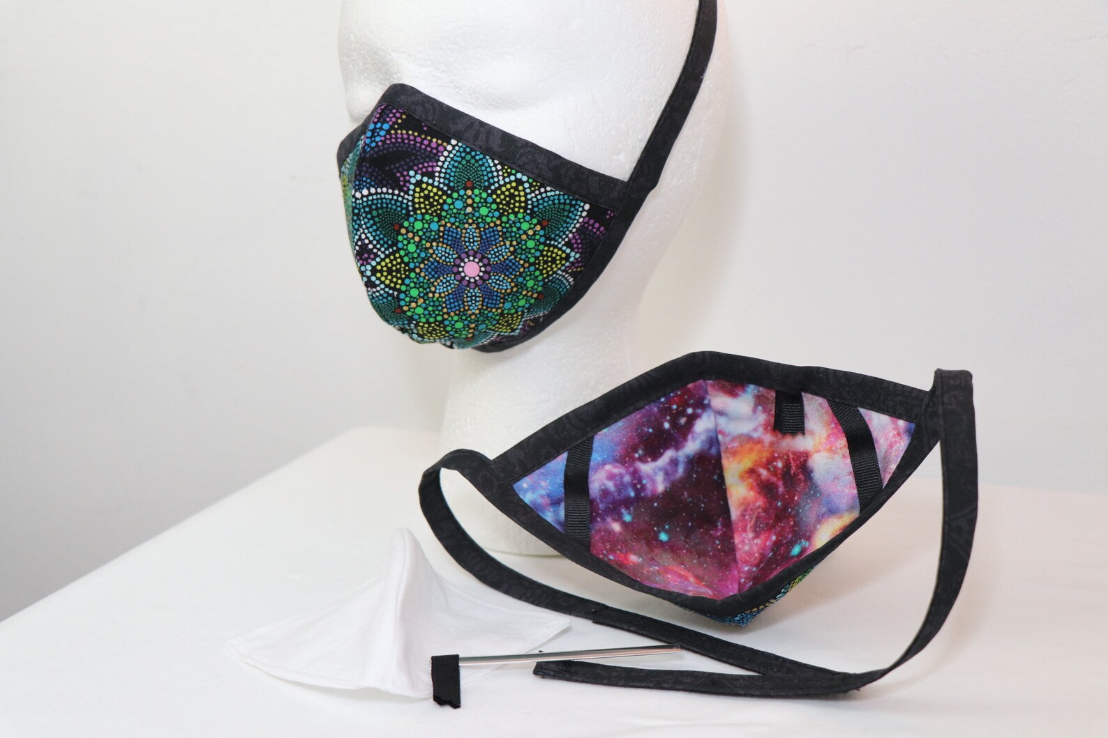 Double Face Mask in One Reversible Removable Nose Wire and Etsy