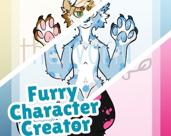 Fursona Ref Sheet - Make Your Own | Furry Character Creator | Furry Art Base