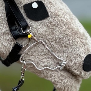 Dragon Wing Hobbyhorse Bit  | Hobby Horse Tack | Horse Bits | Stick Horse Equipment | Hobbyhorse Bridle