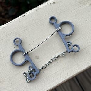 Pelham Hobbyhorse Bit | 3D Printed | Hobby Horse Tack | Horse Bits