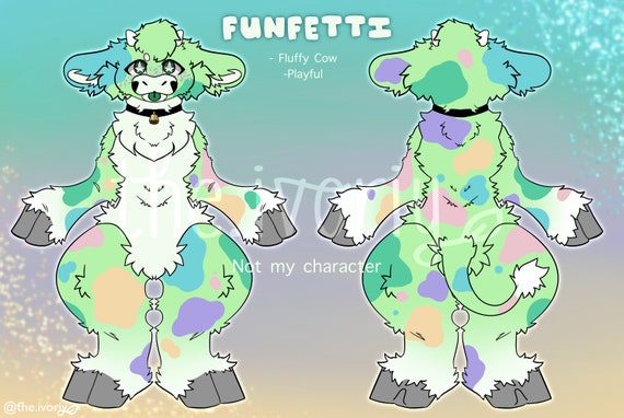 Fursona Reference Sheet Commission - Custom Ref Sheet Art - Furry Art - Character Commission | Fursona Commission