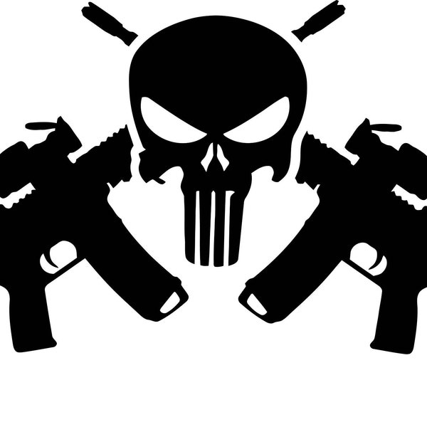 Punisher Skull AR-15 Svg, Jpg, Ai, Png