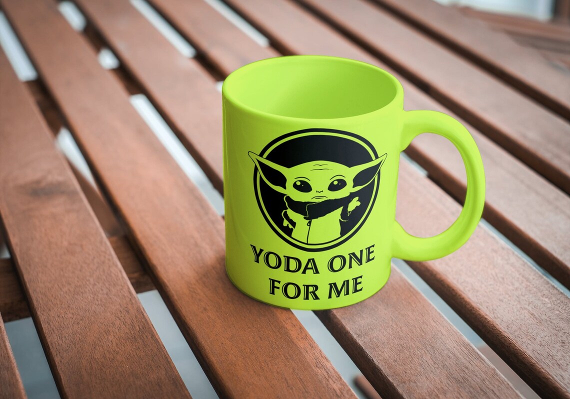 Download Yoda one for me svg Yoda mandolorian Valentine's Day | Etsy