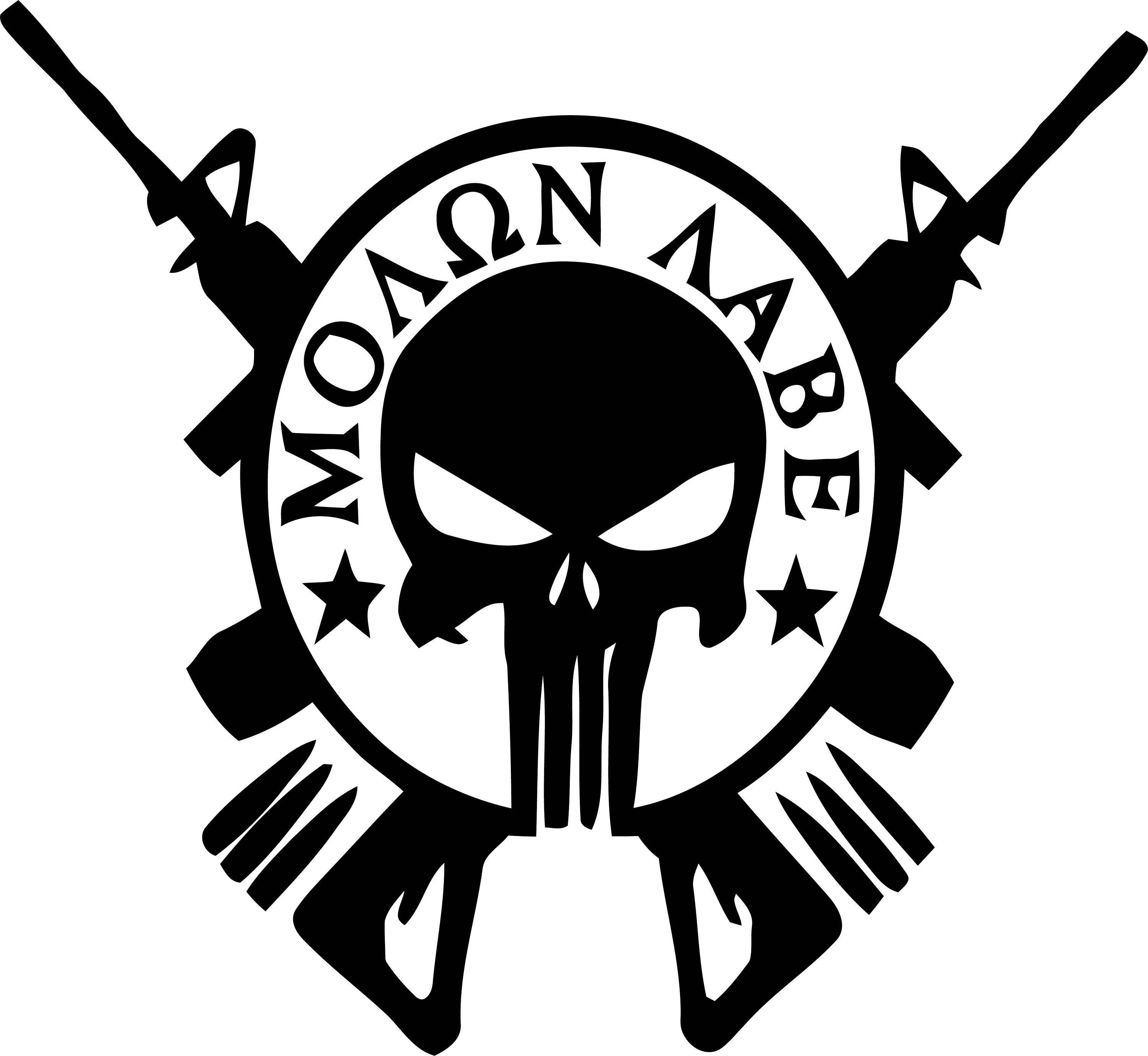 Punisher Skull Molon Labe Ar-15 Svg, Png, Jpg, Ai - Etsy