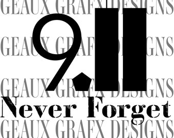 9/11 SVG | PNG | JPEG | dxf | eps | pdf
