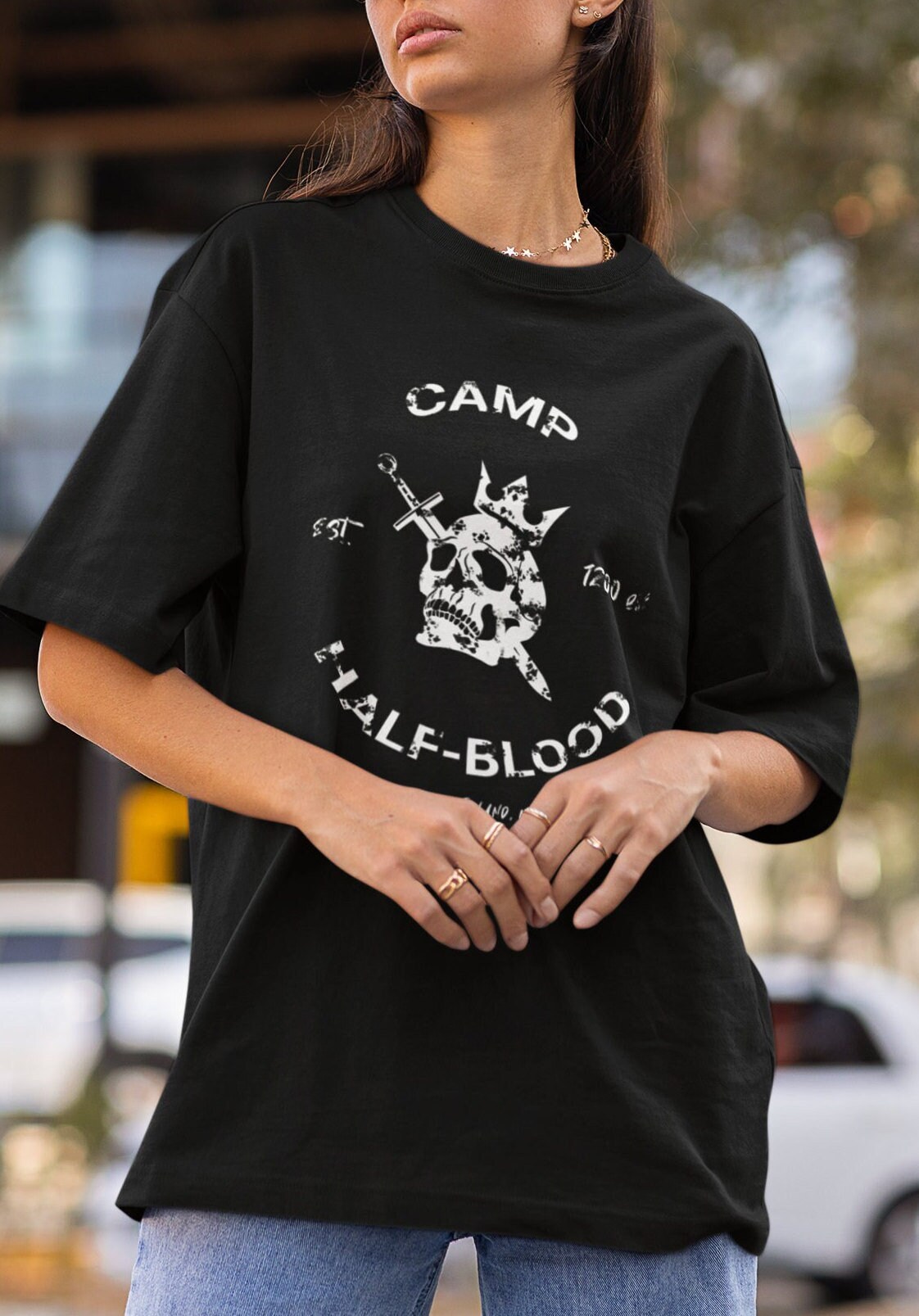 Camp Half-Blood Crew Neck Tee – TayMasDesigns