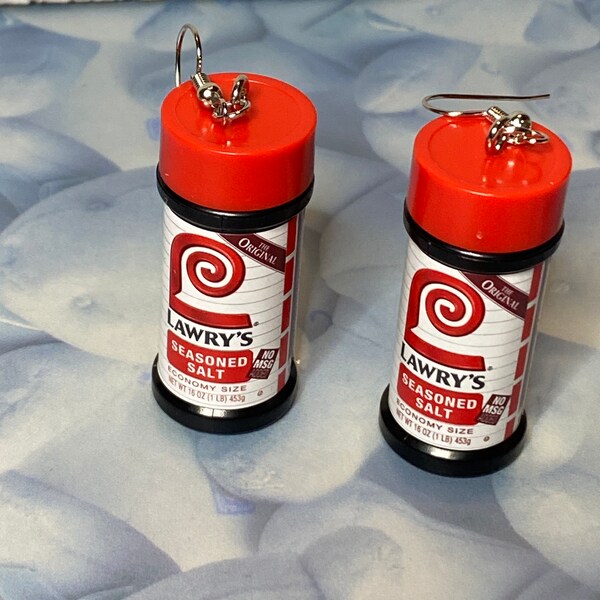 Lawry’s Seasoned Salt (very big!!!) statement earrings