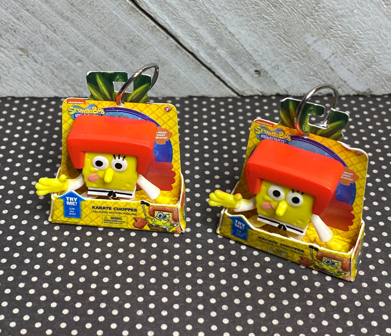 Mini Brands Spongebob Squarepants doll toy earrings Etsy