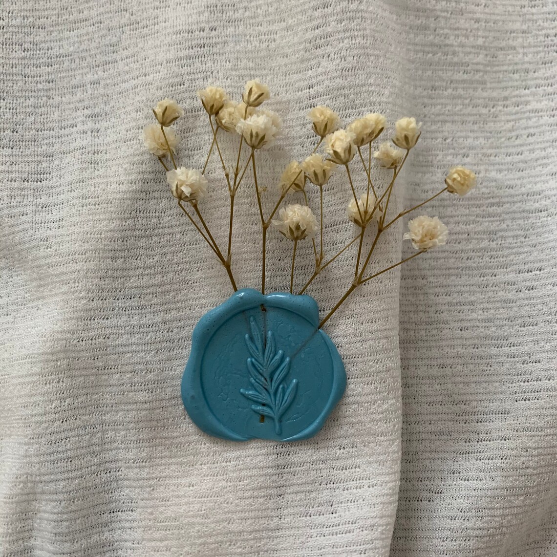 Wax Seal with Flowers & Adhesive Etsy