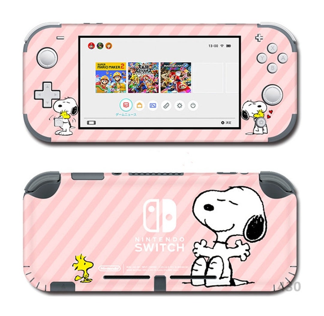 Multiple Colors Decal Snoopy Sticker Nintendo Switch OLED