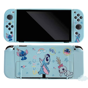 Stitch Étui de transport pour Nintendo Switch, étui de protection portable  avec 20 poches pour cartes de jeu pour console Switch, Joy-Con et autres  accessoires : : Jeux vidéo