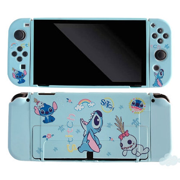 Stitch Nintendo Switch Oled Case Lite Case - Housse de protection - Soft Switch Case -Switch Oled Case Shell Cover -Switch case