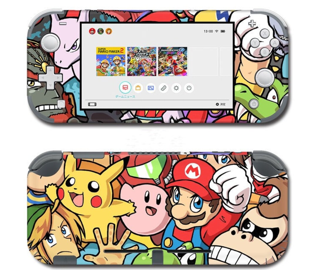 Mario Nintendo Switch Lite Skins Switch /OLED Skin Stickers Full Wrap