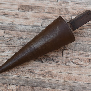 Vintage Style Hardy Steel Anvil Silversmith Blacksmith Tinsmith Jewelry Making Cone Stake Anvil Workshop Tool 2.37 Lbs
