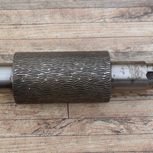 3&quot; Steel WAVE Design Spare Rolling Mill Roller Silversmith Pattern Bangle Charms Bracelet Jewelry Making Tool