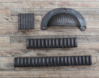 1x Uchwyty do szuflad z żeliwa w stylu vintage, rustykalny uchwyt do drzwi stodoły, okucia do szafek w stylu wiejskim