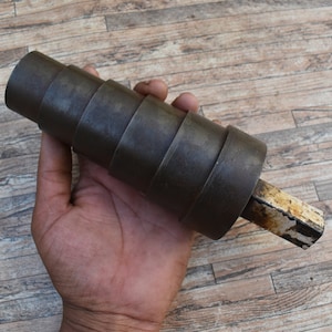 Vintage Blacksmith Anvil Handmade Hardy Steel Tinsmith Stepped Cone Anvil Silversmith Stake Anvil Tool Workshop Tool 6 Lbs