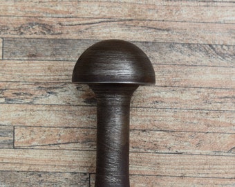 2" Inch Handmade Steel Mushroom Head Stake Anvil, Silversmith Blacksmith Tool