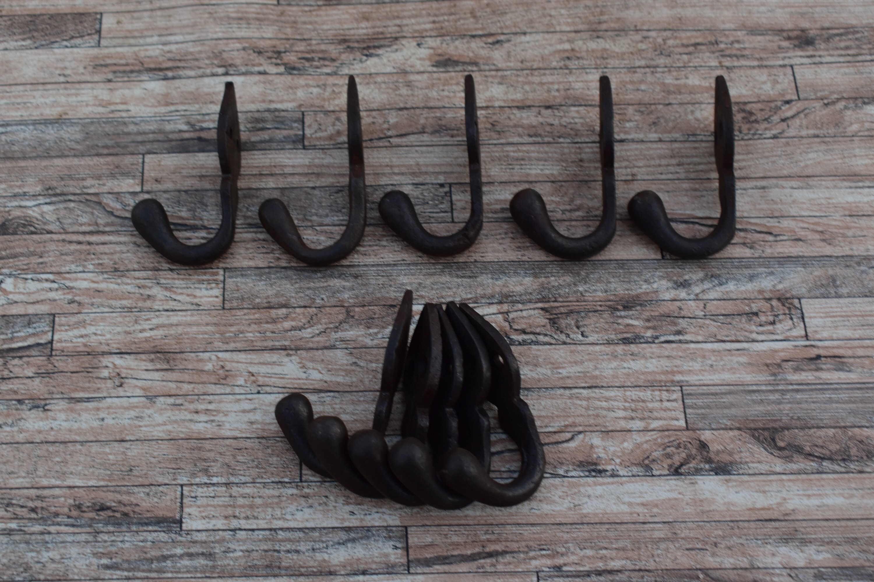 Antico Porta Cappotti IN Ghisa E Legno Restauro Decorazione - Foto 12