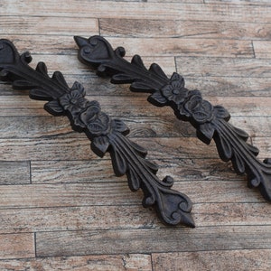 thumbnail interactive-video image 1 of 4-Pack Hart Lane Farmhouse Cast Iron Cabinet Door Pulls – Matte Black, 4-Inch, Powder Coated Finish 1 of 6