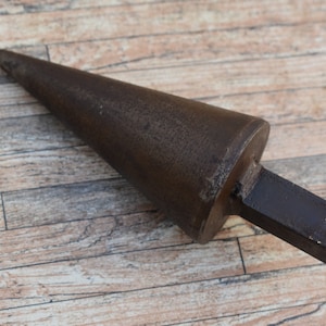 Vintage All Steel Cone Anvil Blacksmith Tinsmith Anvil Silversmith Jewelry Making Cone Anvil Workshop Tool 25 Oz