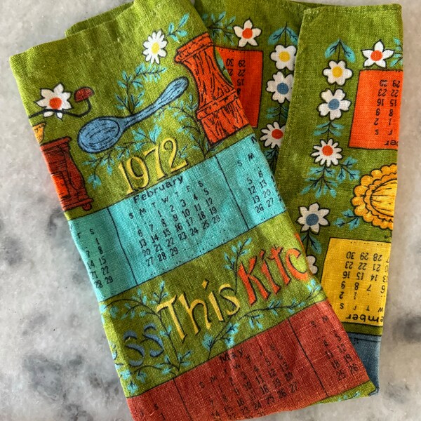 Vintage Tea Towels - Etsy