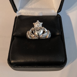 Fancy Claddagh ring