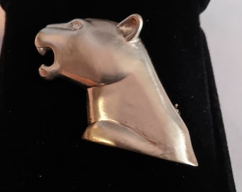 Sterling Silver Panther Pin - Etsy display picture 2