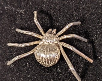 Araña de plata esterlina
