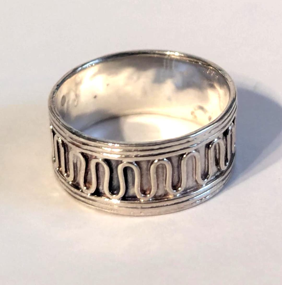 Sterling Silver Artist Ring - Etsy