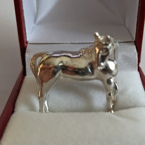Sterling Silver Horse ring