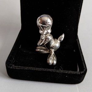 Sterling silver Tweety Bird Standing likeness