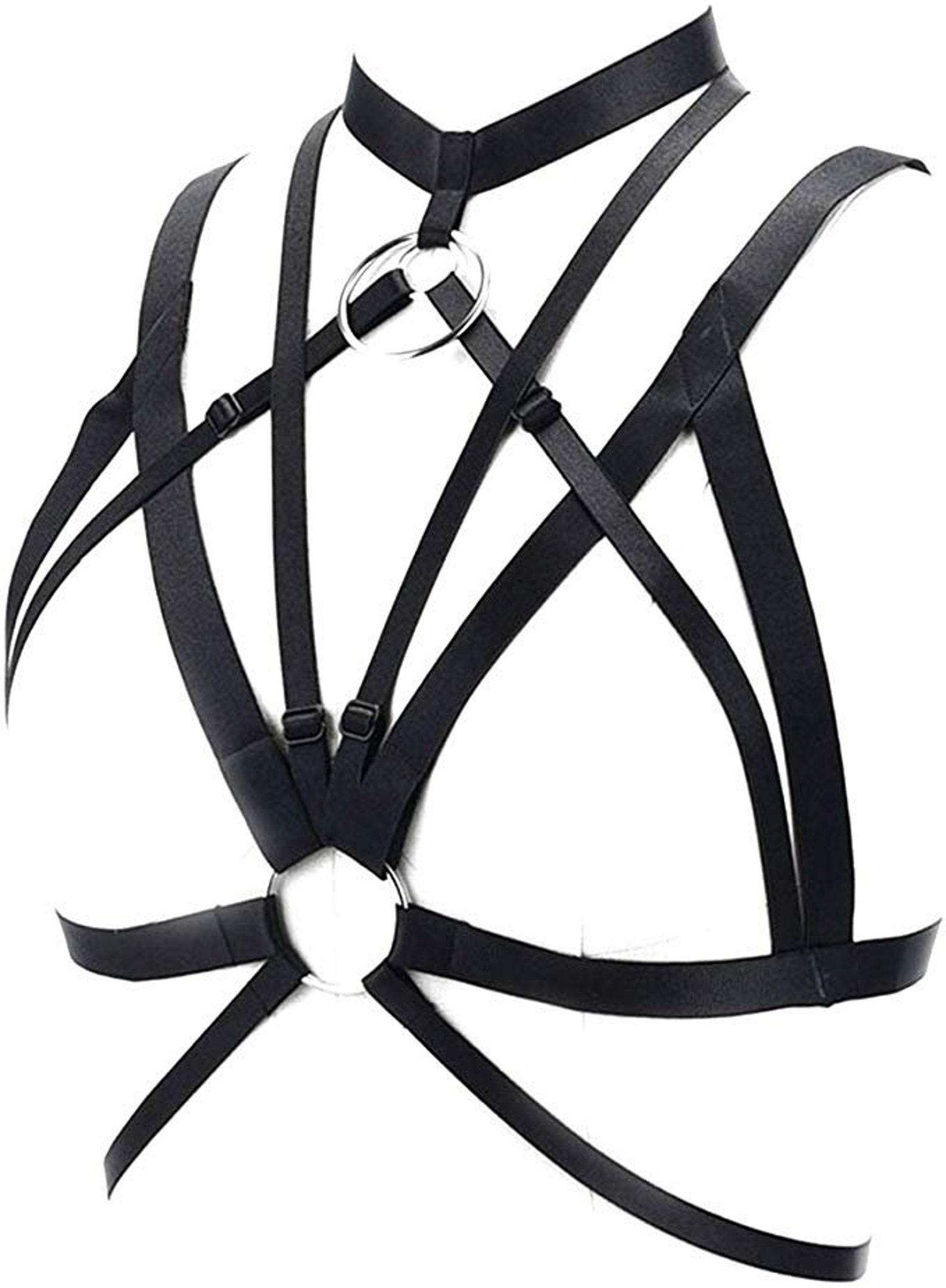 Black Gothic Bra Harness Cage Bra Body Hraness Open Harness - Etsy UK