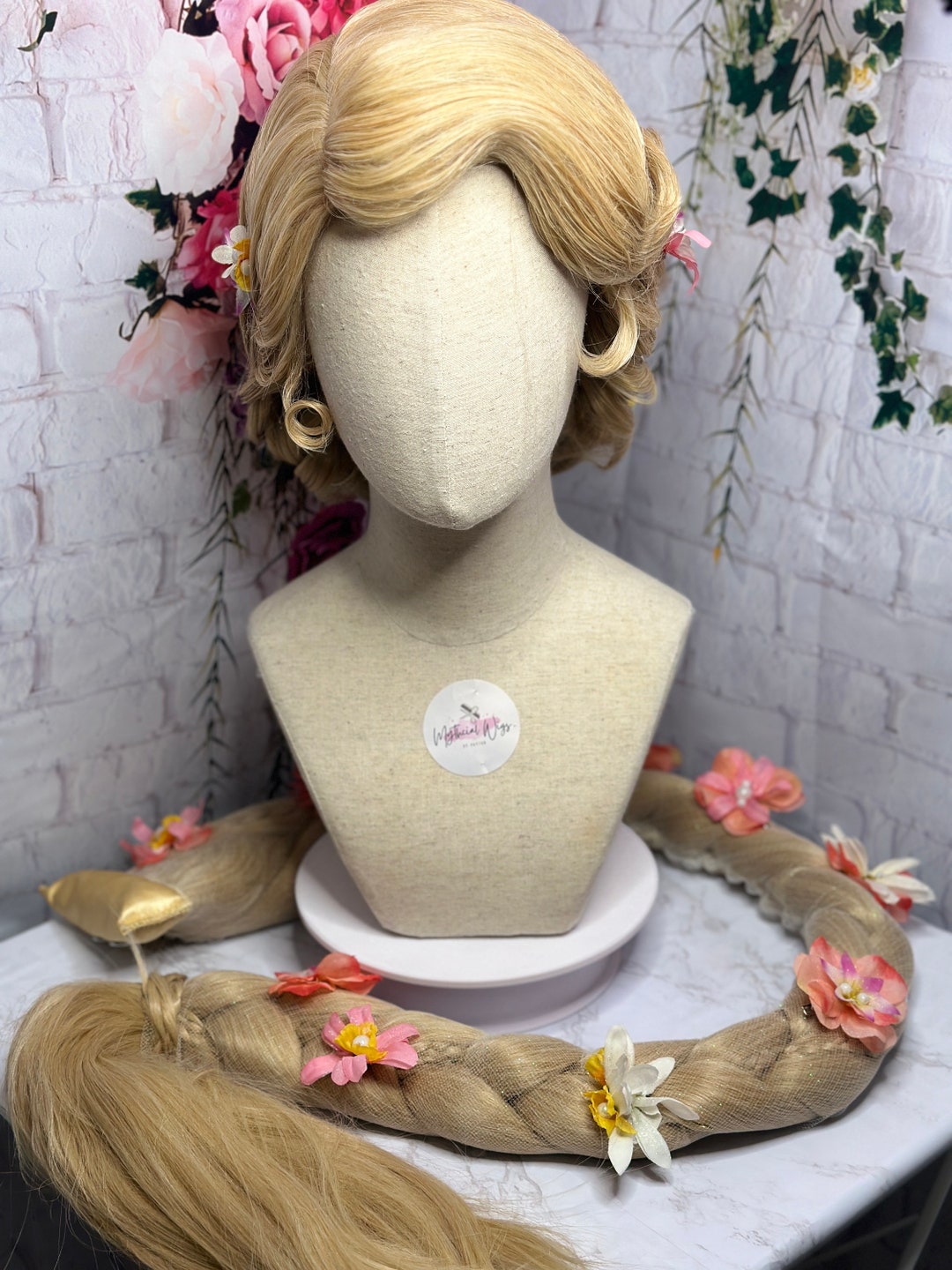 Rapunzel Inspired Wig Mythical Wigs Etsy UK