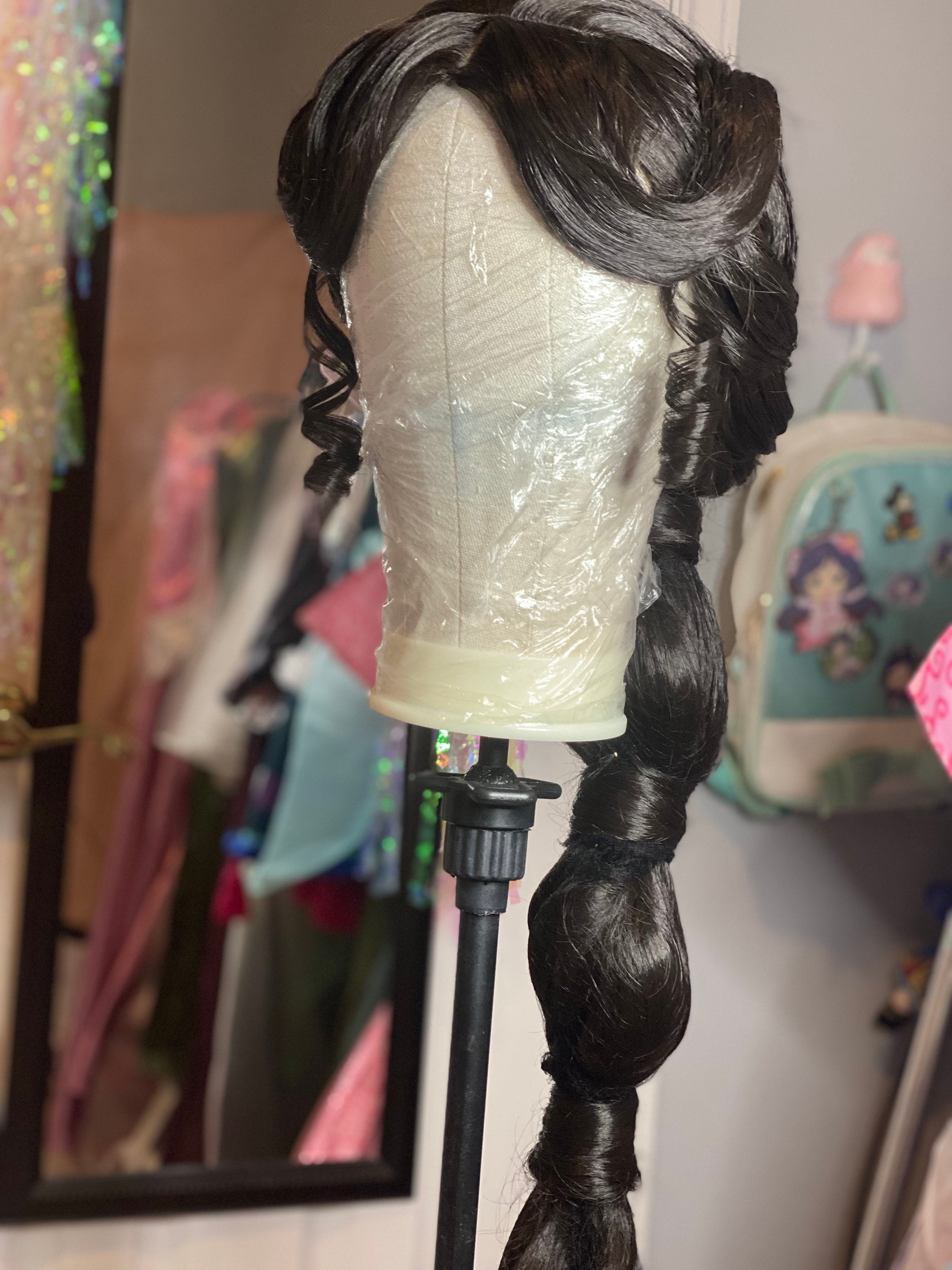 Princess Jasmine Wig - Etsy Ireland Princess Jasmine Wig - Etsy Ireland