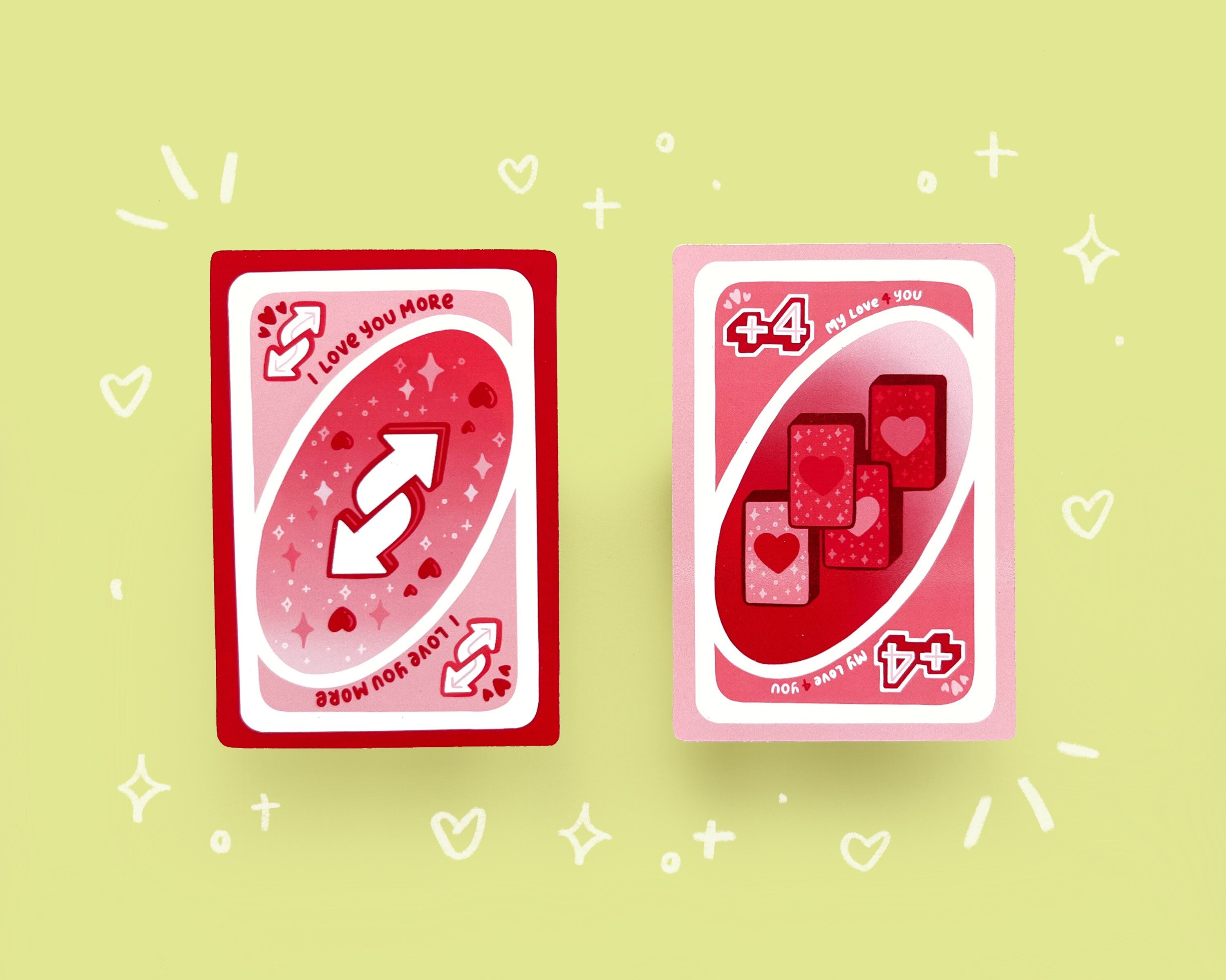 Cute Uno Card - Etsy