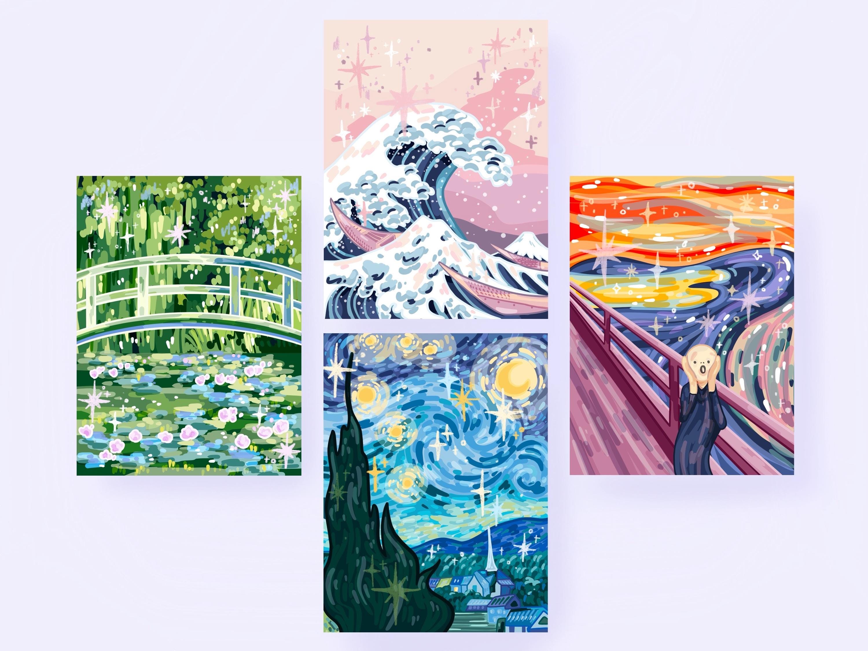 Mini painting night - Etsy België, image size:3000x2250