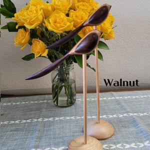 Abrecartas de madera/Hecho en EE. UU./Madera exótica/L 8 W1.25 x T 1.3 pulgadas/Se proporciona caja de regalo para todos los artículos/Caja de cajón y caja de tapa/Pájaro de cola larga